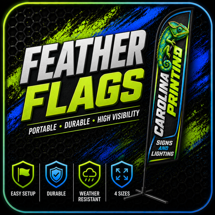 Feather Angled Flag