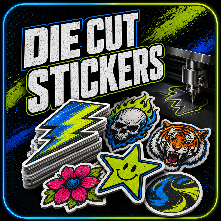 DIE CUT STICKERS